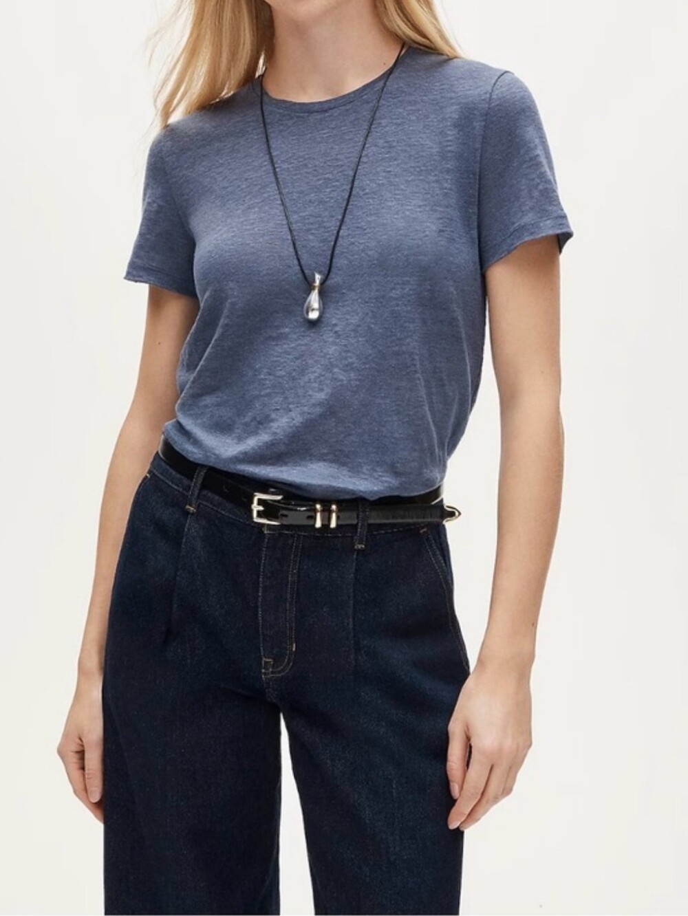 J Crew Relaxed Linen T-Shirt